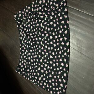 Brand new floral miniskirt from pink